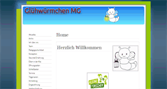 Desktop Screenshot of gluehwuermchen-mg.de